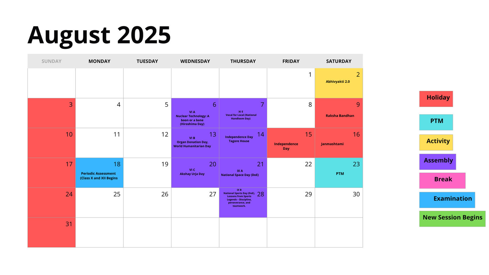 White Minimalist Simple 2025 Monthly Calendar (1)